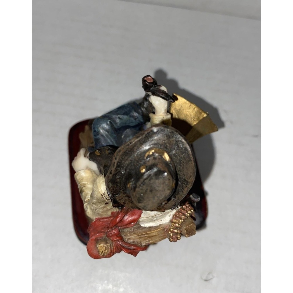Vintage Ashley Belle Western Cowboy Series With Gramophone & Smoking Pls See Pic - Picture 5 of 10